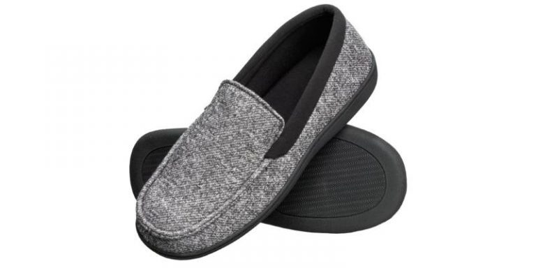 stafford memory foam slippers